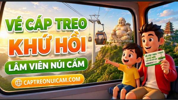 Combo cáp treo khứ hồi (Đã bao gồm vé cổng)