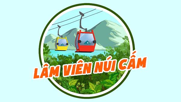 Gói combo 1 : Cổng + Cáp treo + Công viên nước + Xe điện trên núi & dưới núi