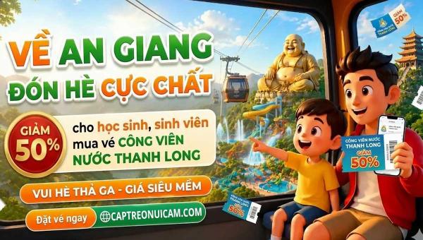Vé công viên nước Thanh Long (Dành cho học sinh - sinh viên)